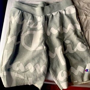 Champion sweatpant shorts